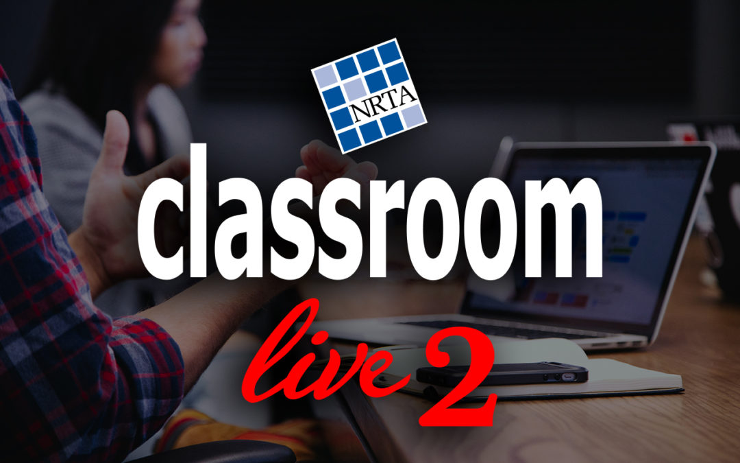 NRTA announces dates for Classroom Live repeat program