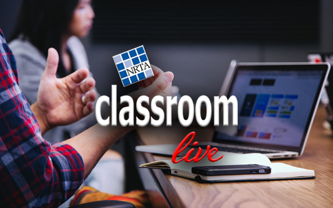 NRTA Classroom LIVE RETURNS!