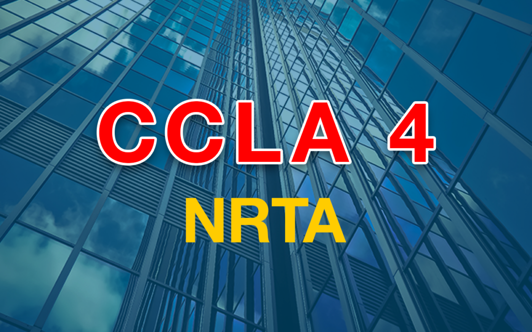 NRTA’s Certified Commercial Lease Administrator “CCLA” CERTIFICATE Program Resumes October 8!