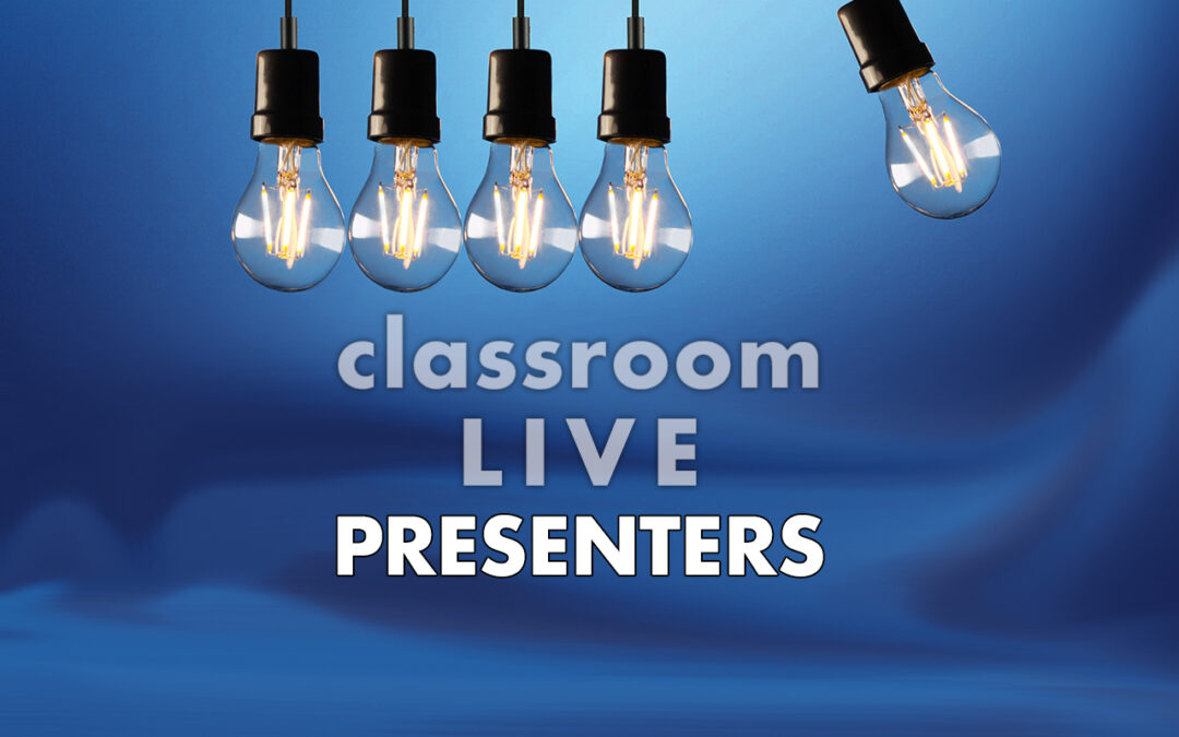 Meet the Classroom Live Top 5 FALL Series Presenters